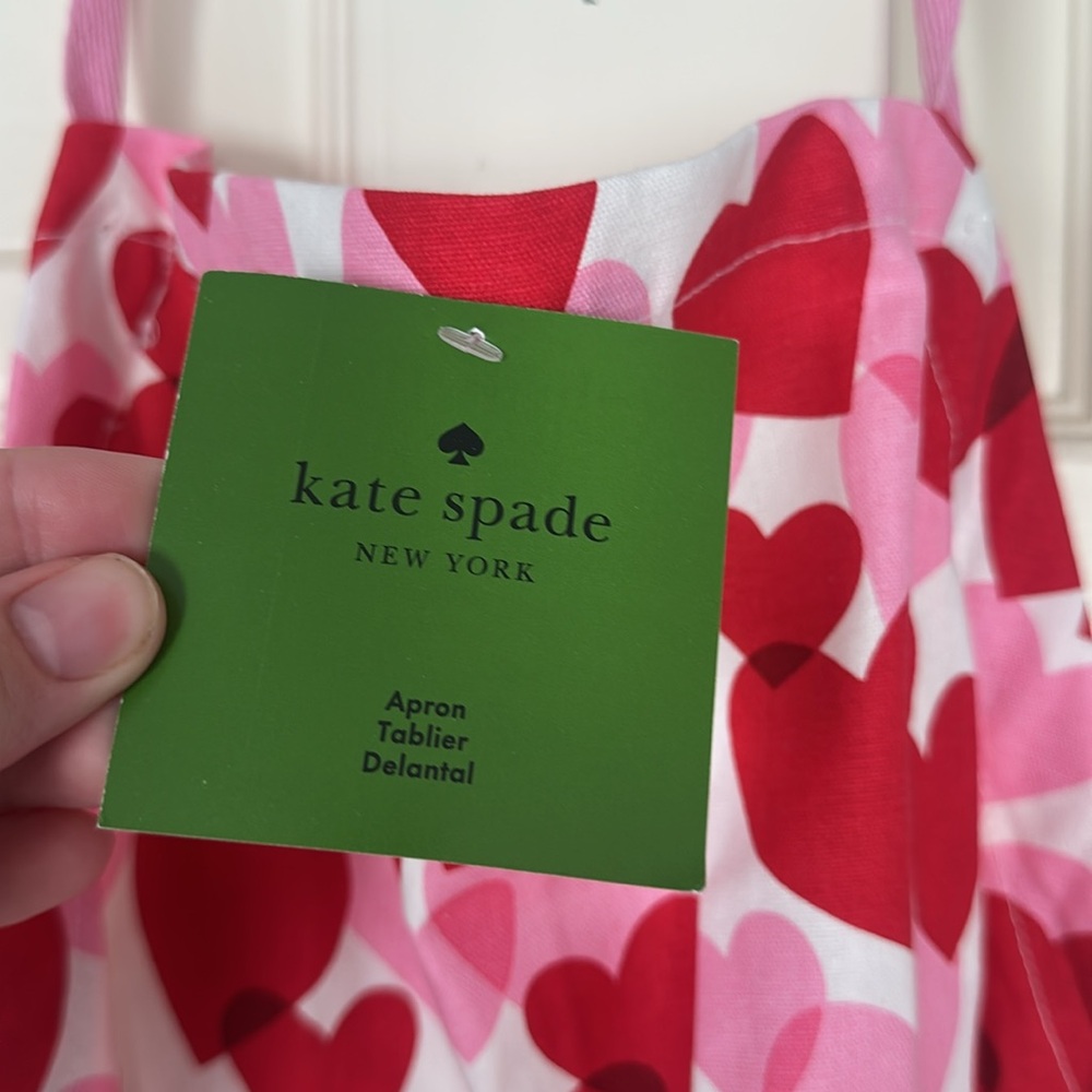 Nwt Kate spade hearts apron - Picture 3 of 11